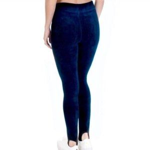 Juicy Couture NWT Velour Stirrup Leggings regal